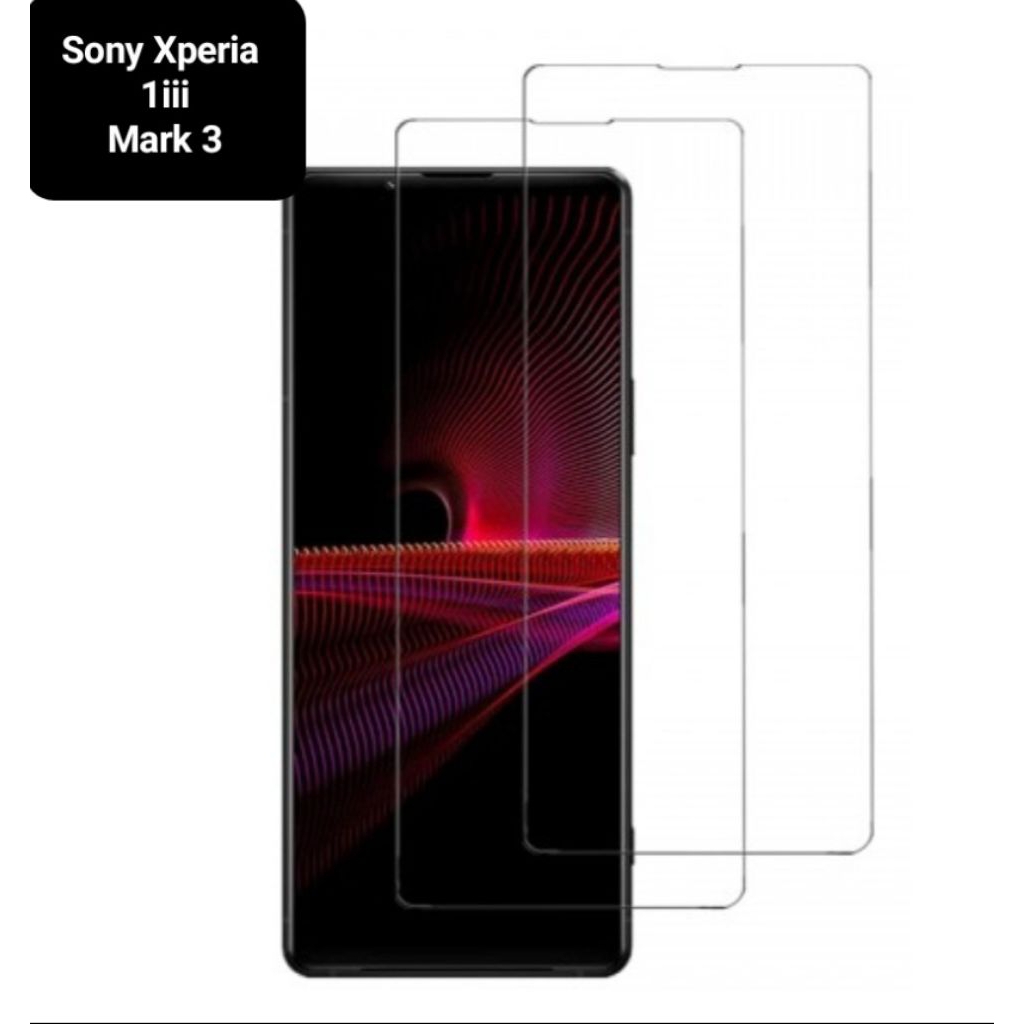 Tempered glass Sony Xperia 1iii Mark 3 Au docomo SoftBank Clear Bening