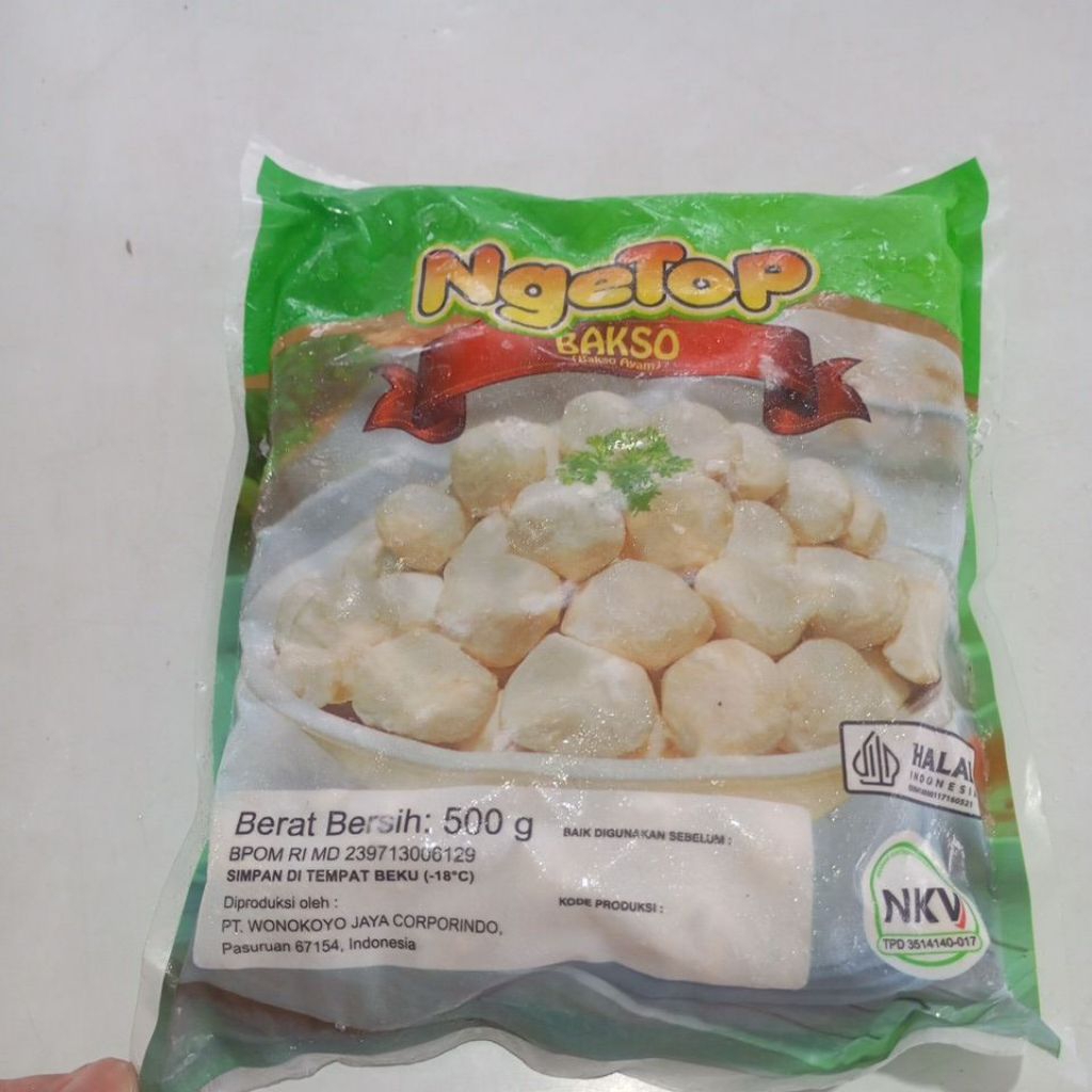 ngetop bakso ayam krikil