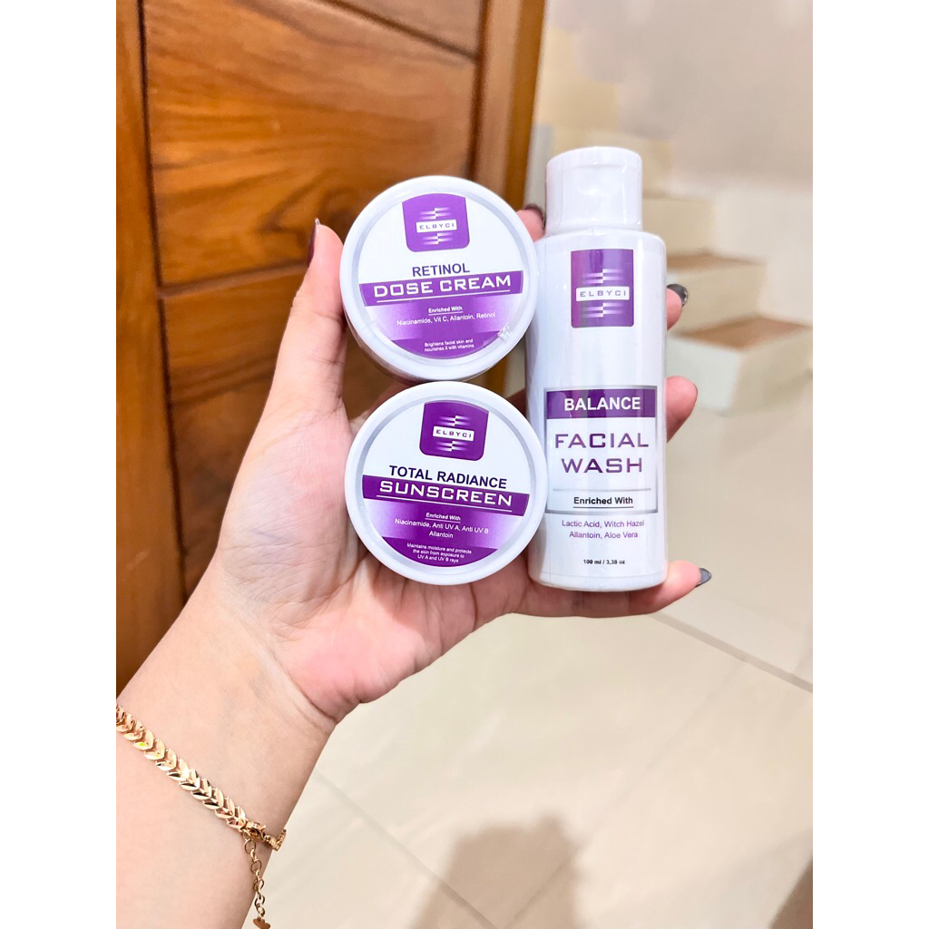 [COD] PAKET HC ELBYCI SKINCARE || khusus untuk keluhan wajah kusam dan susah cerah | anti gagal