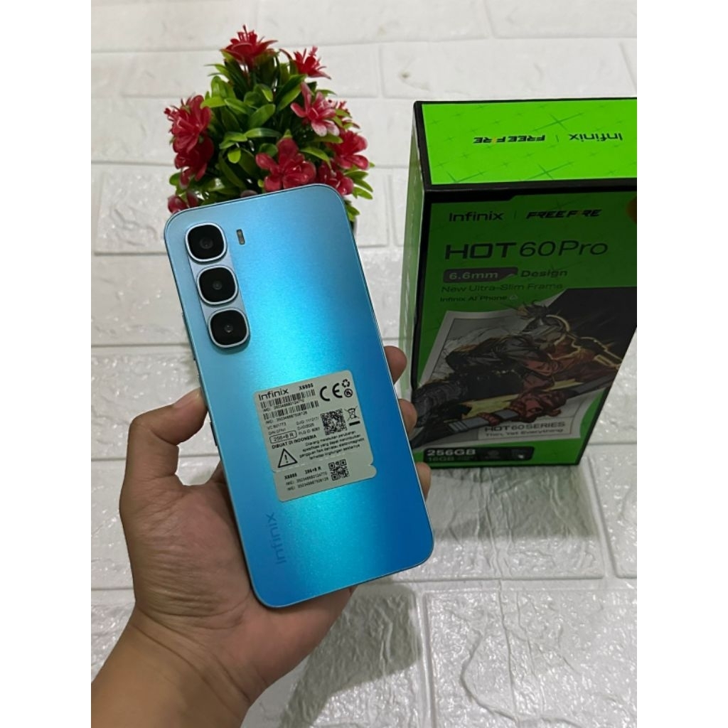 infinix hot 60 pro 8/256 SECOND FULLSET