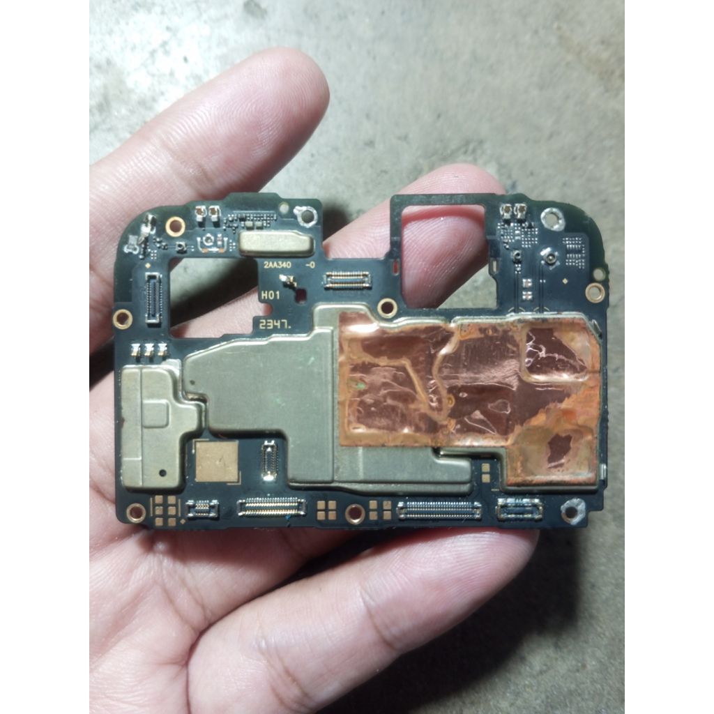 mesin Oppo a77s/a57 2022 kondisi mati fisik apa adanya buat kanibalan tukang servis