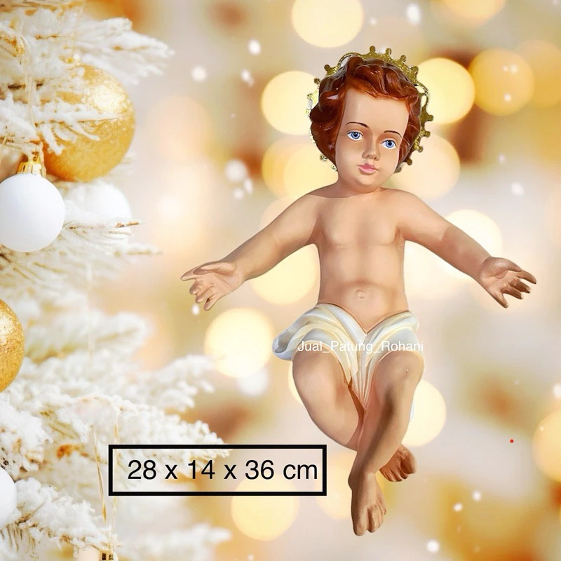 Patung Bayi Yesus 35 cm