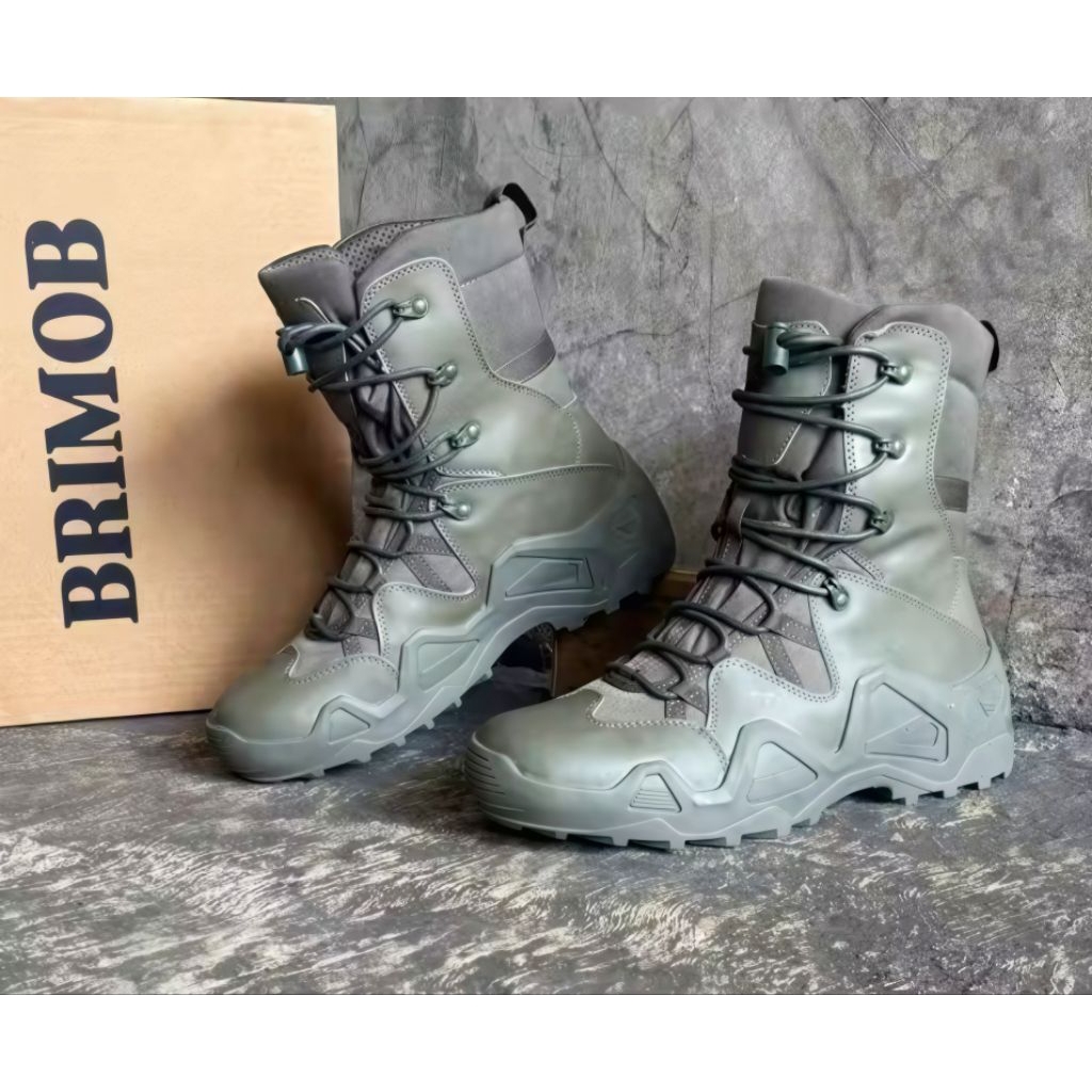 SEPATU PDL HIJAU JATAH BRIMOB