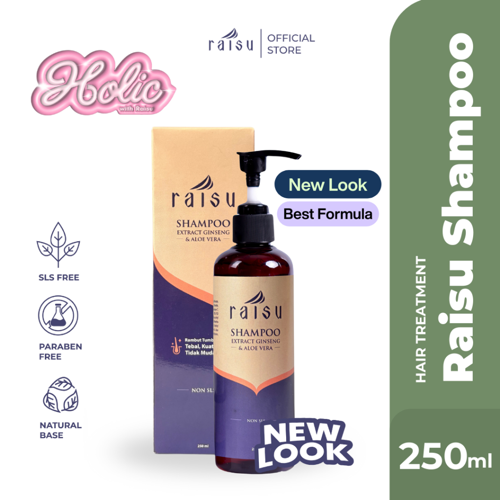 Raisu Shampoo Lidah Buaya Penumbuh Rambut