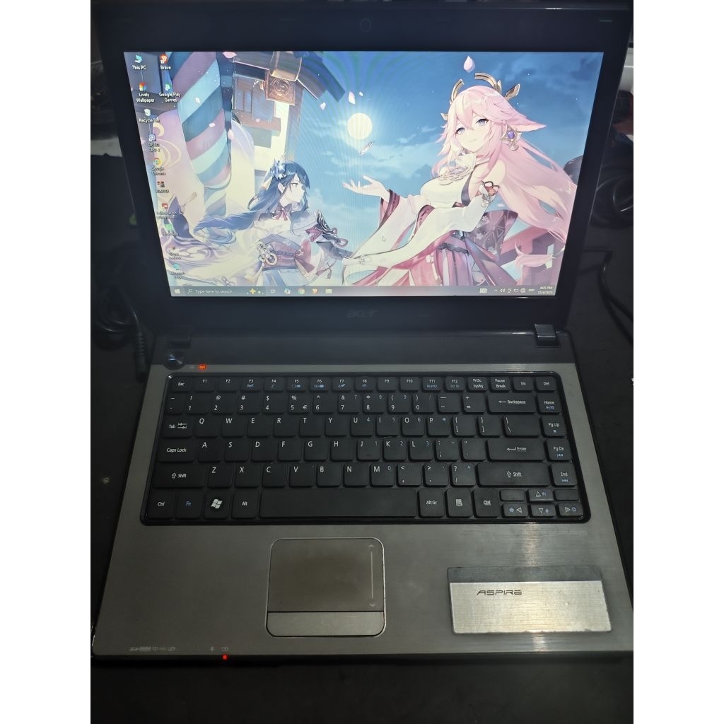 Laptop Acer Aspire 4741 Series Ram 6 Gb