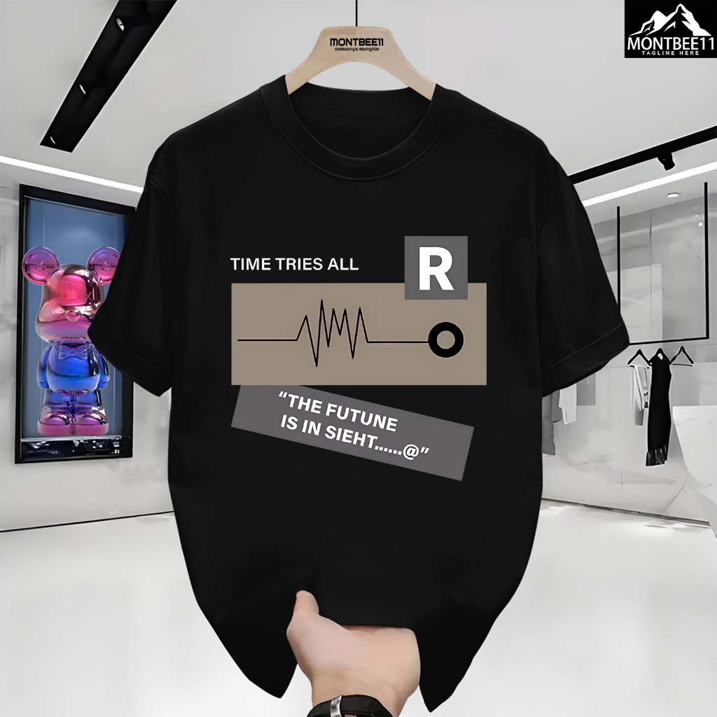 Kaos Distro Style / Kaos Distro Original - Design Exclusive Sablon Premium - Bahan Cotton Combed 24s