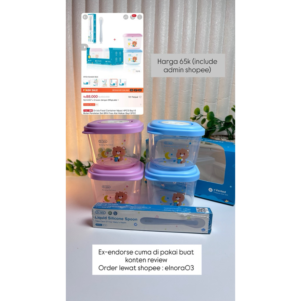 Preloved - Food Container dr.isla