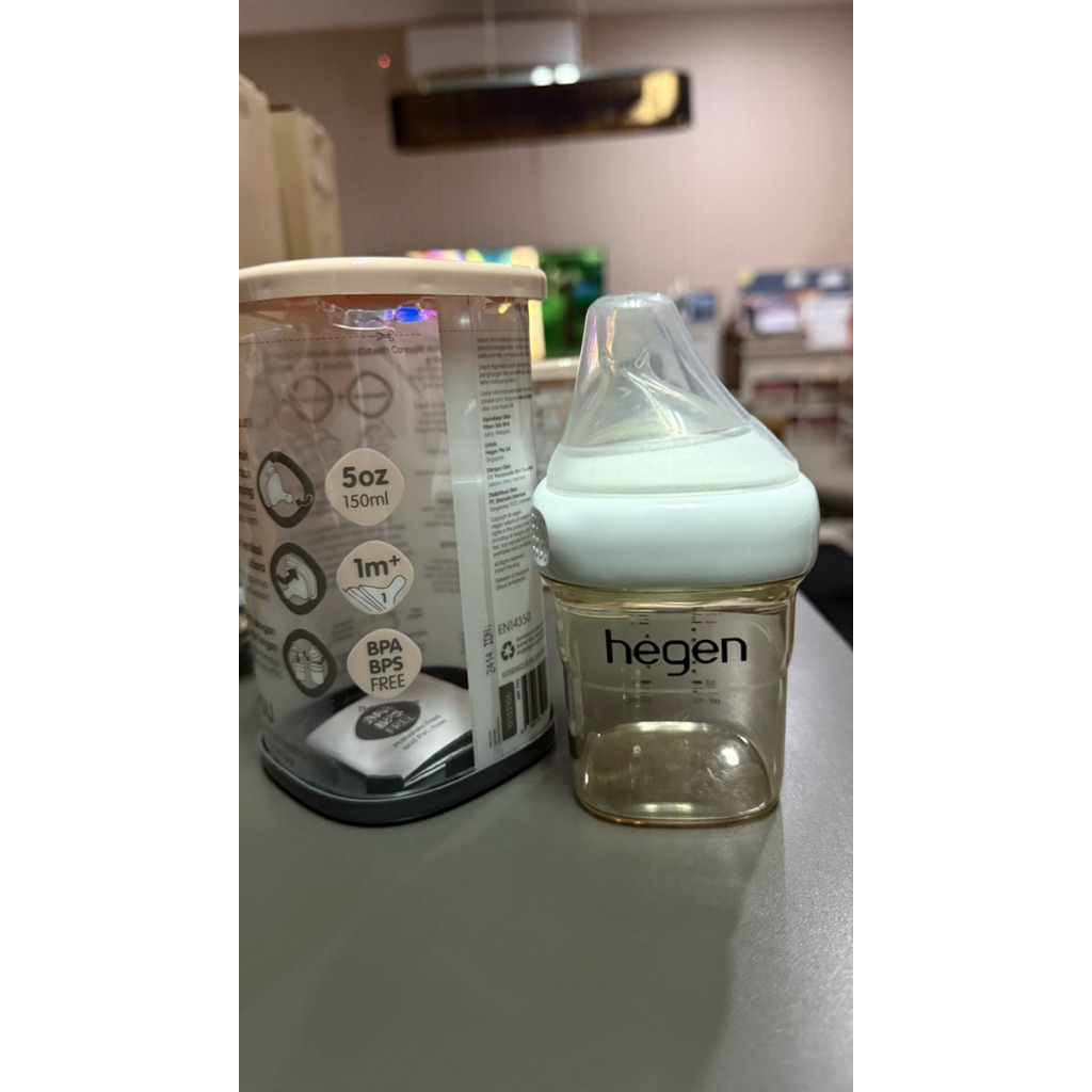 botol susu hegen like new size 150ml