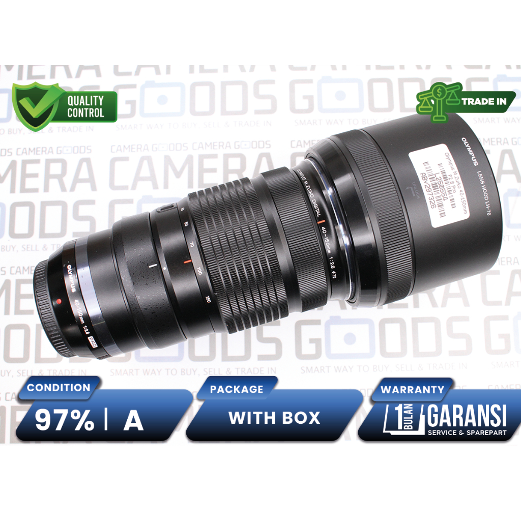 Lensa Olympus 40-150mm F2.8 PRO Lens Second Bekas Grade A / M.Zuiko ED 40-150mm f/2.8 - L250554