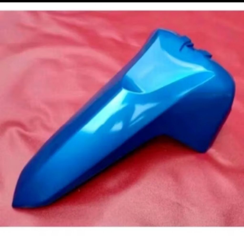 SPAKBOR SELEBOR DEPAN SUPRA X 125 FI. TH 2015-2019 WARNA BIRU