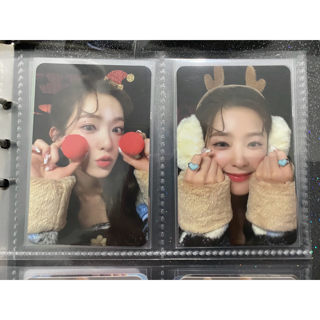 Photocard Official Irene Pink Christmas