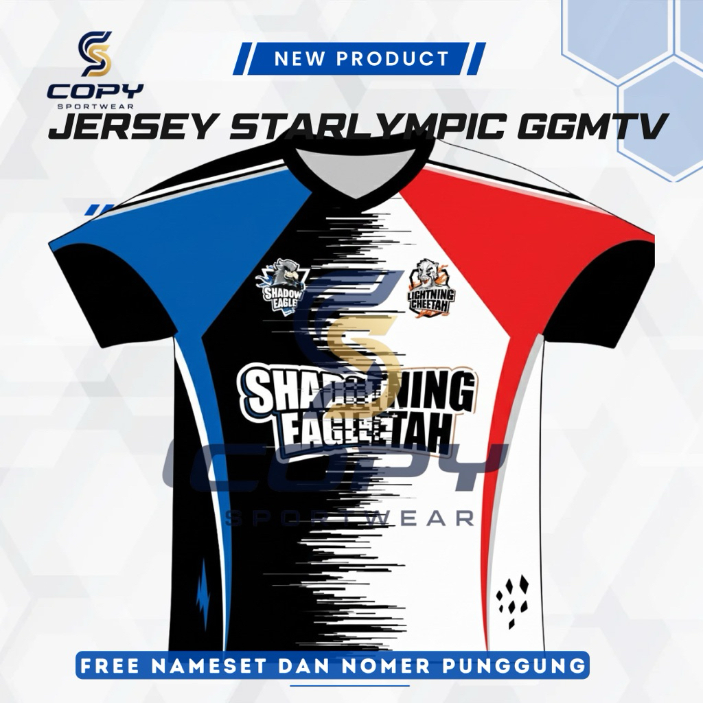 Jersey STARLYMPIC GMMTV 2025 2026 Full Printing Free Nameset