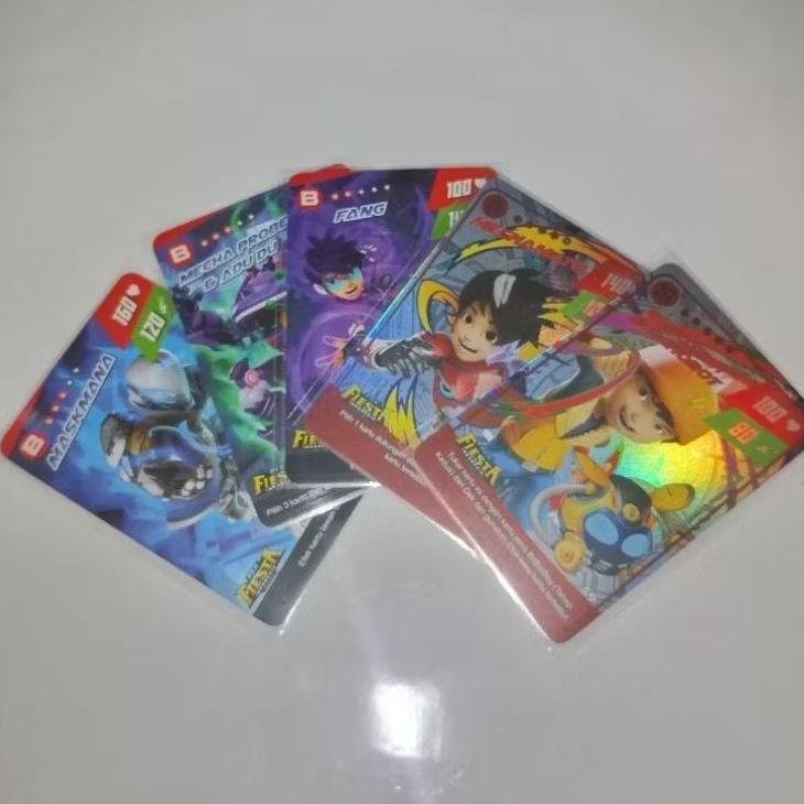 Monsta Galaxy Card Pek Fiesta Indonesia No 1-5