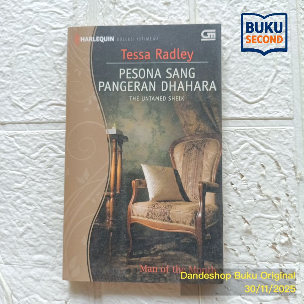Novel karya Tessa Radley (PILIH JUDUL) Harlequin Contemporary Historical Romance Bekas Preloved