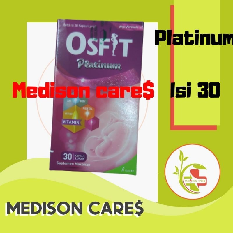 osfit platinum vitamin hamil dan menyusui original | isi 30