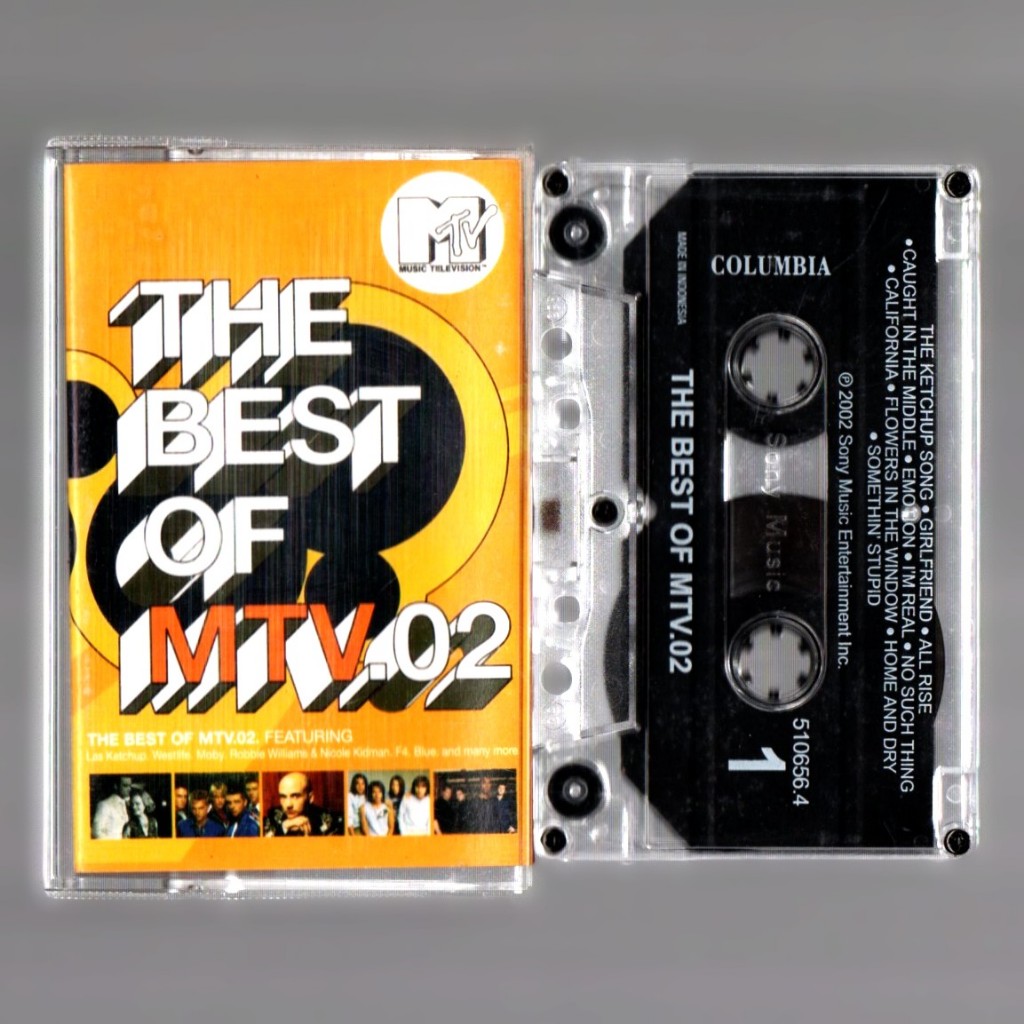 Kaset Pita Kompilasi Barat - The Best of MTV.02 // Las Ketchup // Nsync // John Mayer // Oasis // We