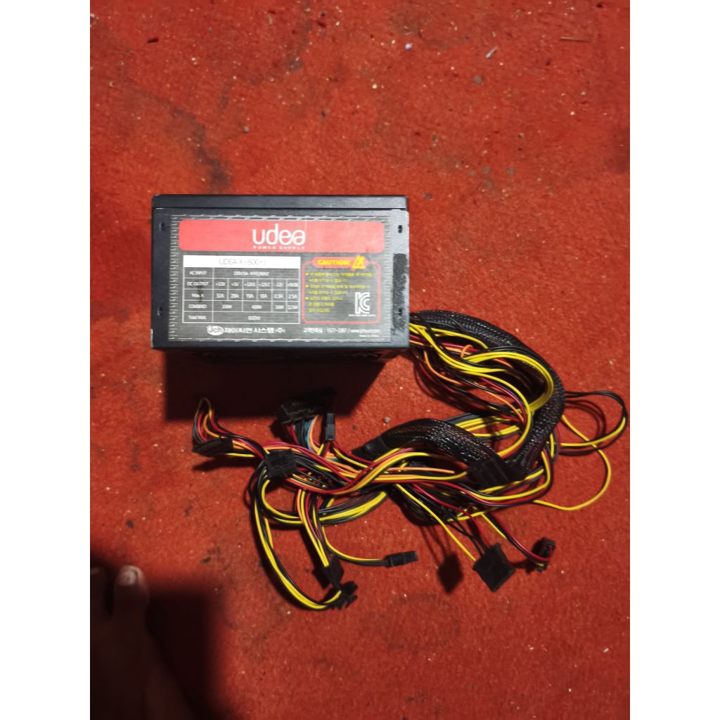 Psu 600Watt Udea