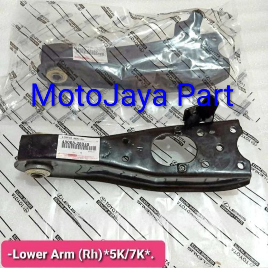 LOWER ARM ASSY - LOW ARM-SAYAP BAWAH DEPAN KIJANG 5K 7K KAPSUL ORIGINAL 1PC 48068-28040