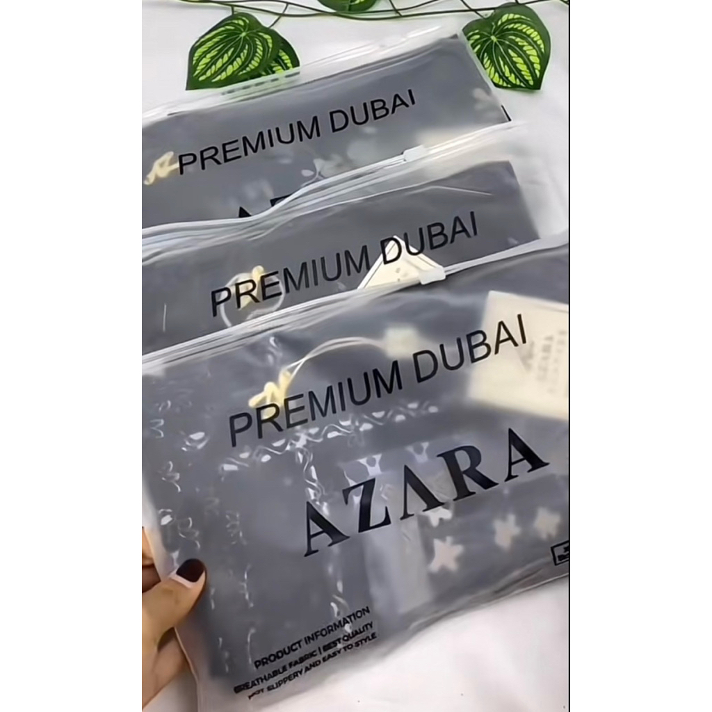 Hijab Motif Azara PREMIUM DUBAI free Pouch