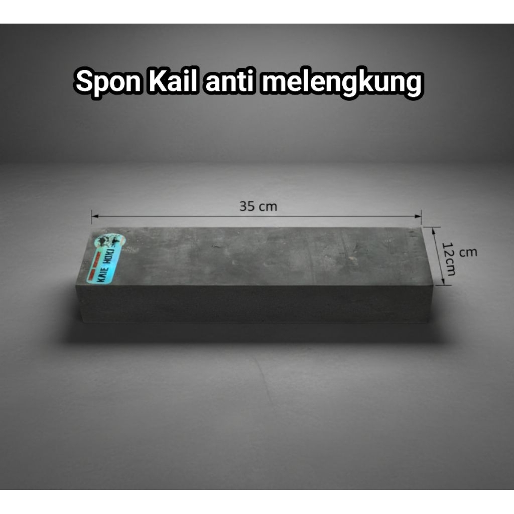 spon tatakan rangkaian kail Tebal 5cm