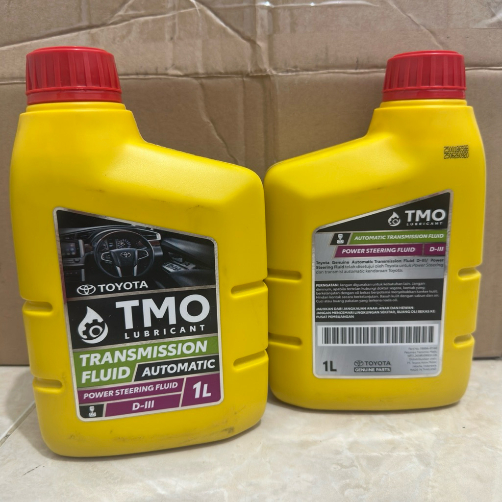 Oli Transmisi Matic TMO Avanza Xenia Agya Ayla Calya Sigra Rush Terios Tipe ATF D-III Original