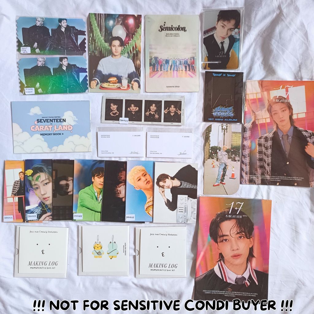 MERCHANDISE SEVENTEEN OFFICIAL