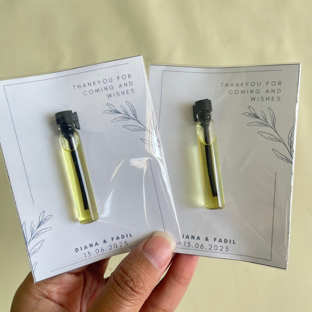 SOUVENIR PARFUM MINI/souvenir pernikahan