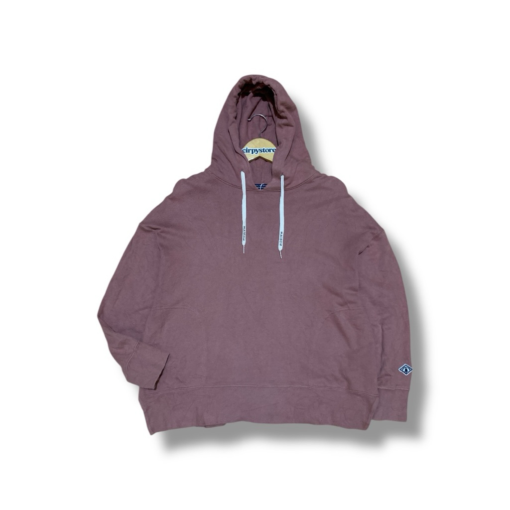 Hoodie Basic Salmon Pink Maison Kitsune