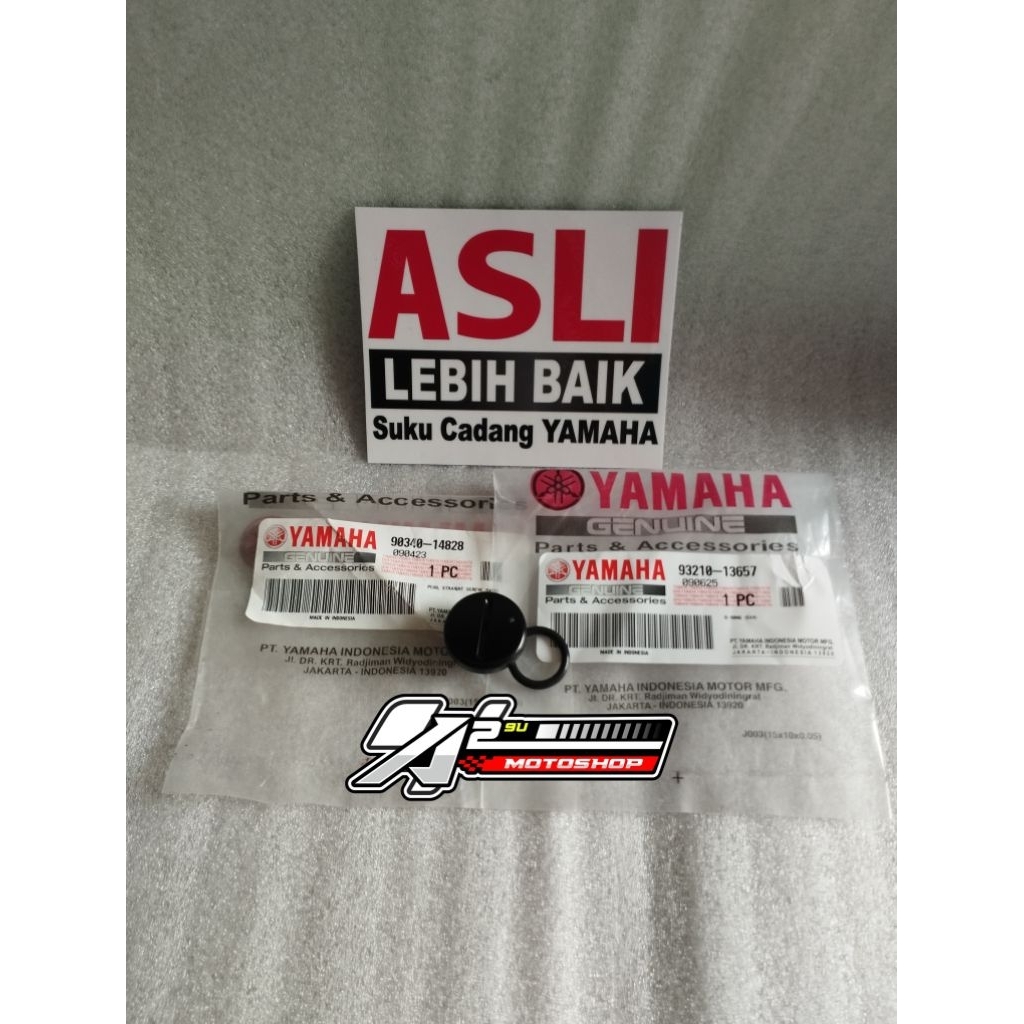 Koin set oring sil kecil tutup magnet Scorpio Original