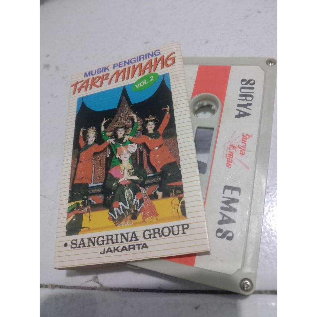 Kaset Pita Musik Pengiring Tari Tari Minang
