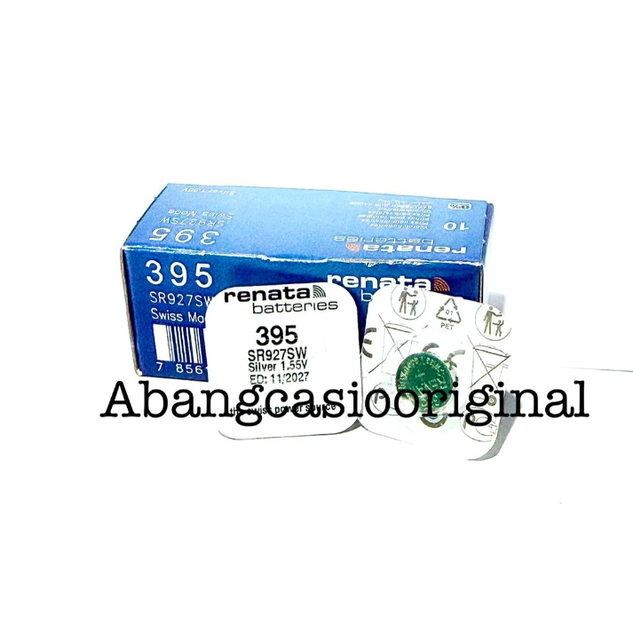 Baterai Renata 395 Renata SR927SW Renata 927 Murata 395 Murata 927 SR927SW Maxel 395 Maxel 927/SR927