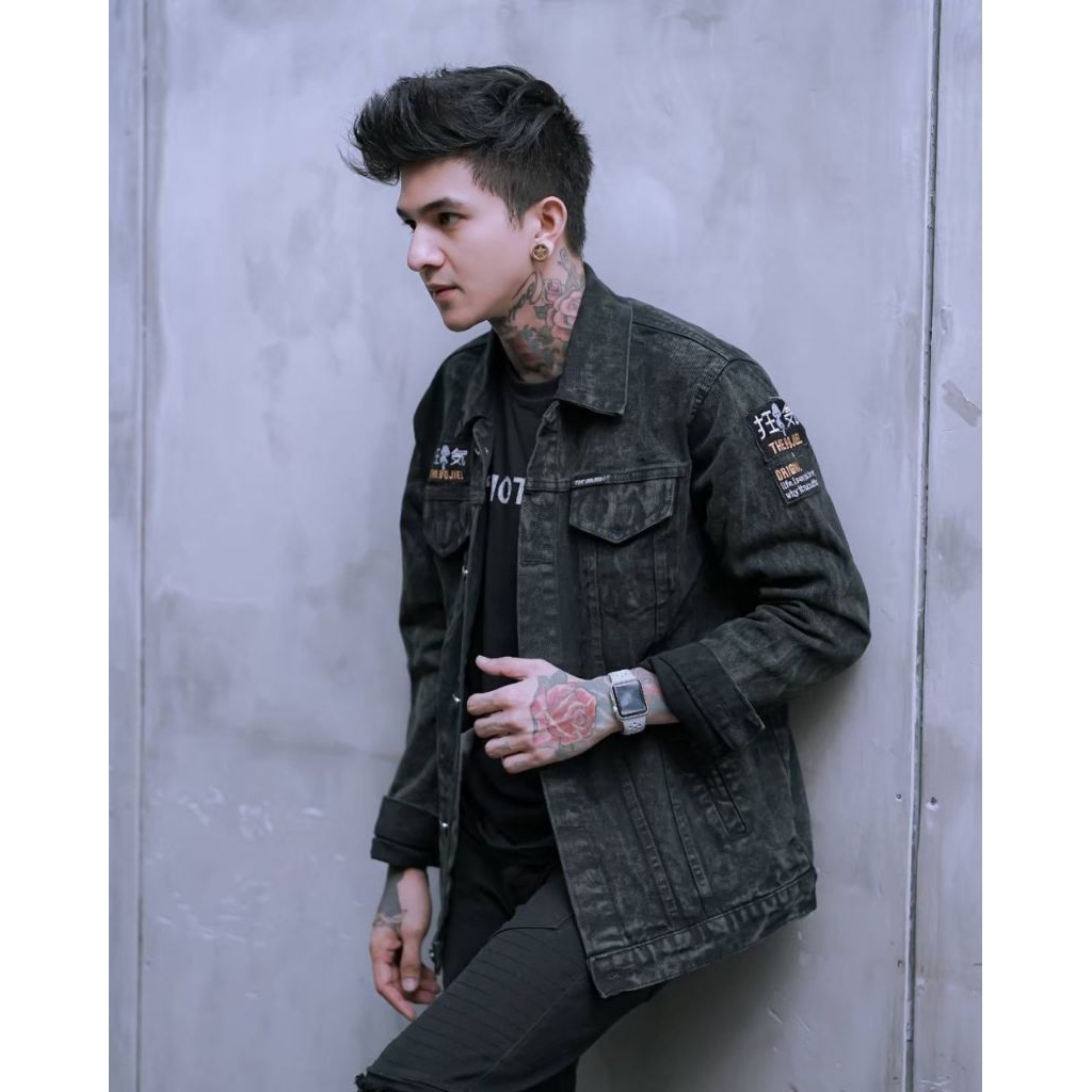 JAKET JEANS 100 % ORIGINAL DISTRO ~ jaket jeans pria - jeans nyaman