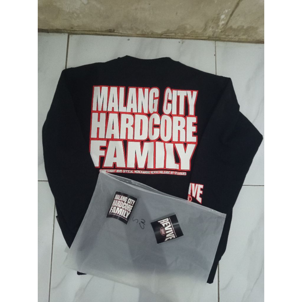 Crewneck REVIVE New art, SZ(s), lengkap nomin