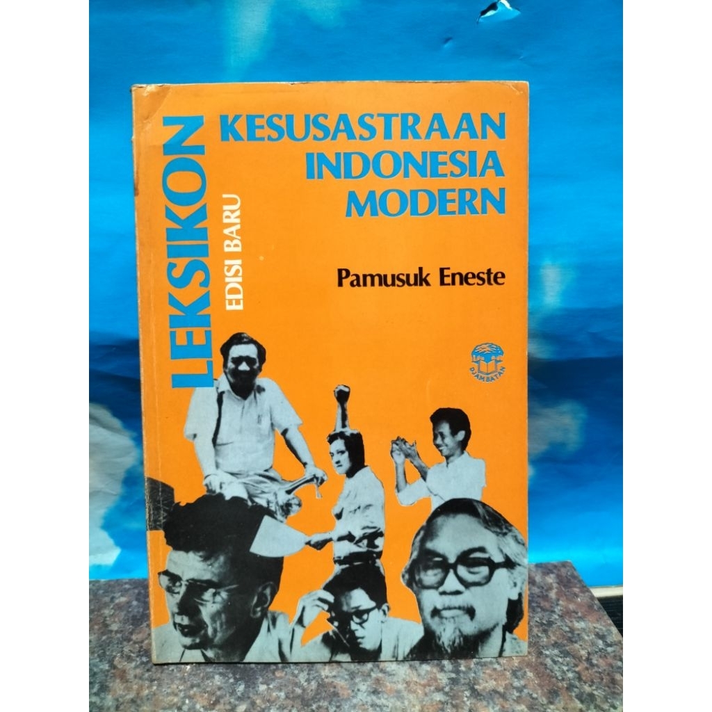 BUKU BEKAS LEKSIKON KESUSASTRAAN INDONESIA MODERN OLEH PAMUSUK ENESTE