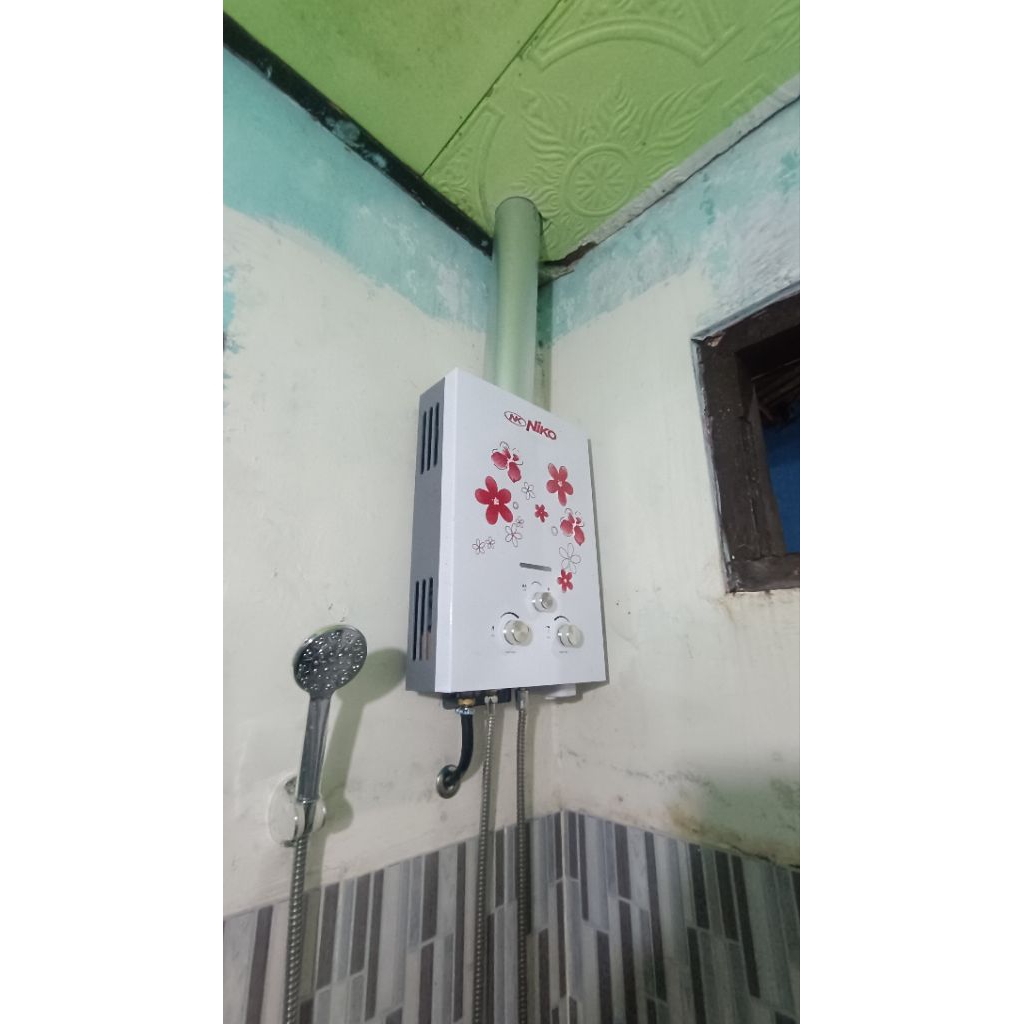 cerobong asap water heater