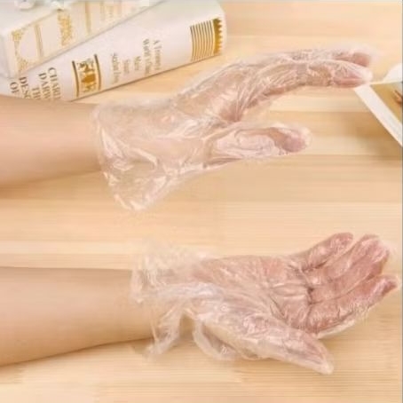 Sarung Tangan Plastik Isi 100 / Sarung Tangan Plastik Transparant