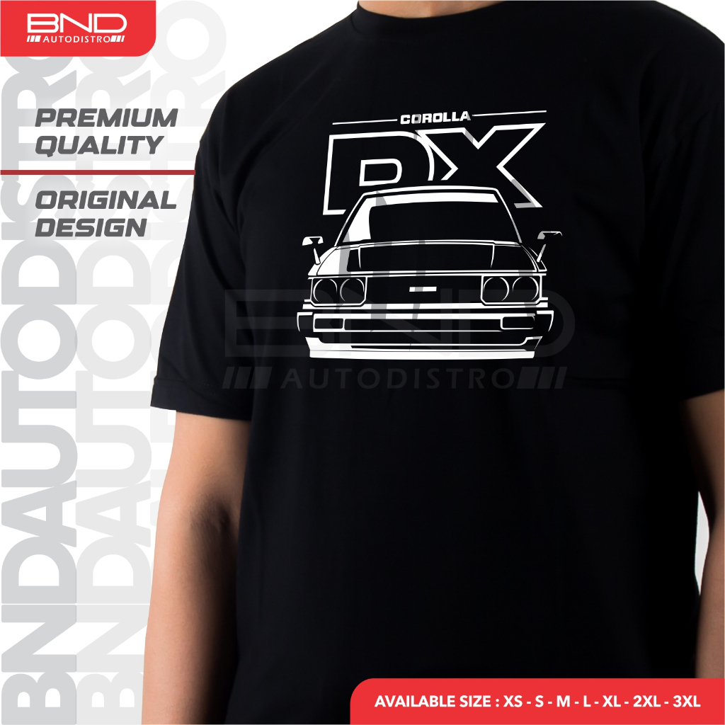 Kaos Toyota Corolla DX T-Shirt Baju Kaos Corolla DX KE70 Kaos Mobil Retro Premium Quality