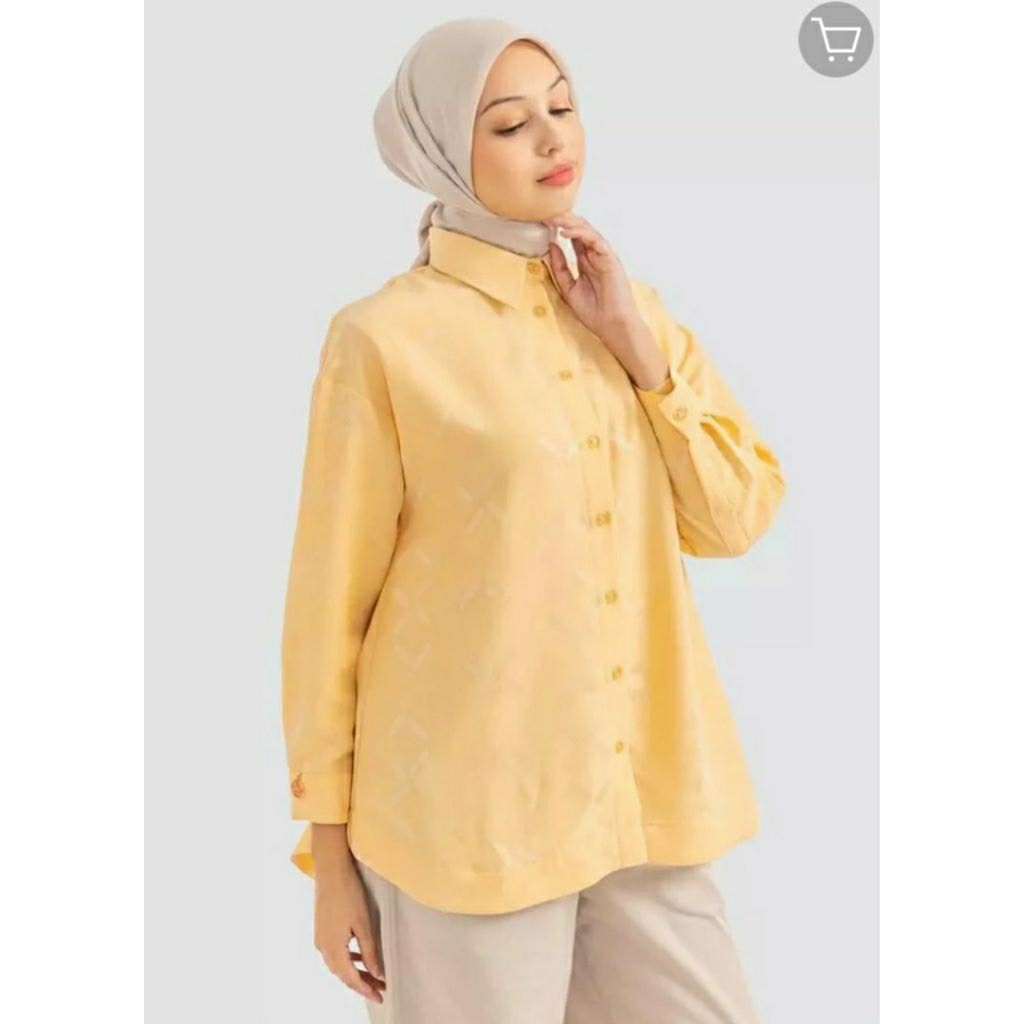 new sale ria miranda RM stasya shirt mustard