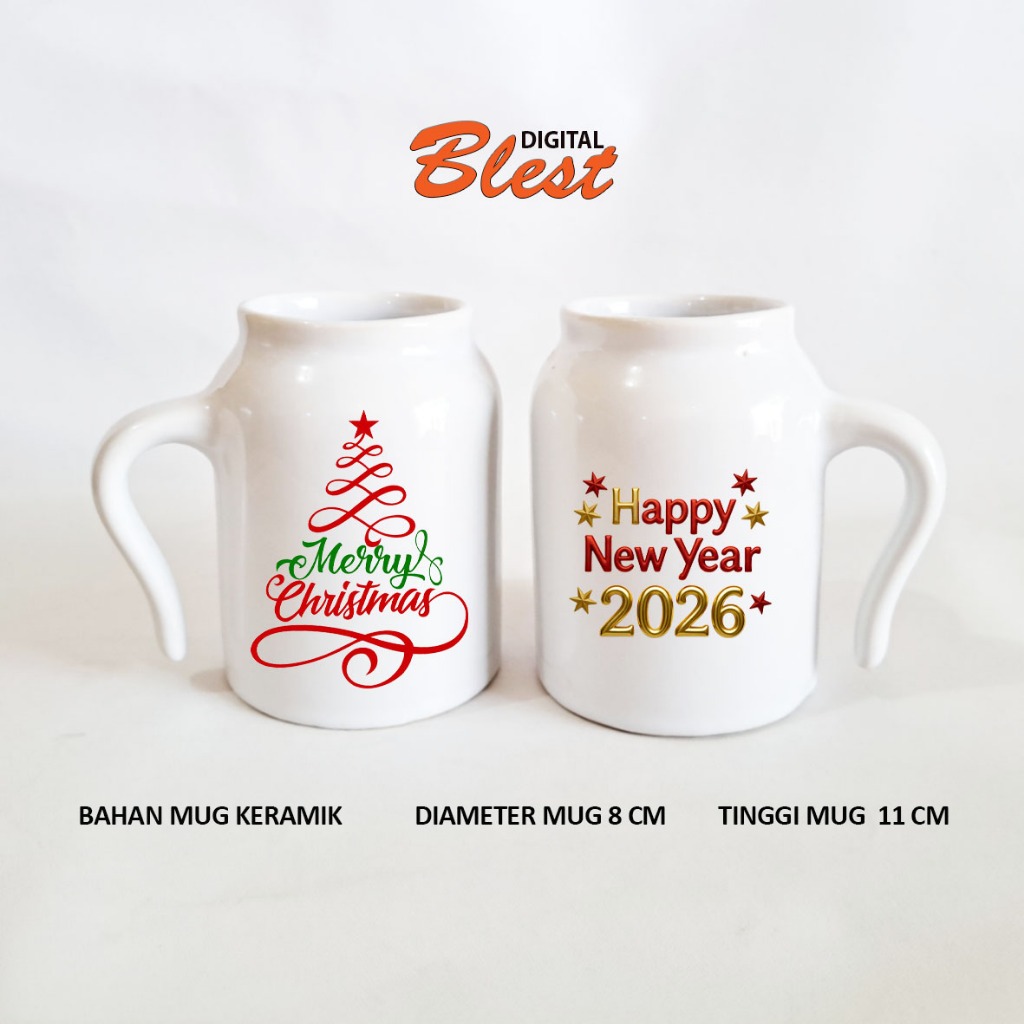 mug guci gambar custom -mug souvenir - mug kado