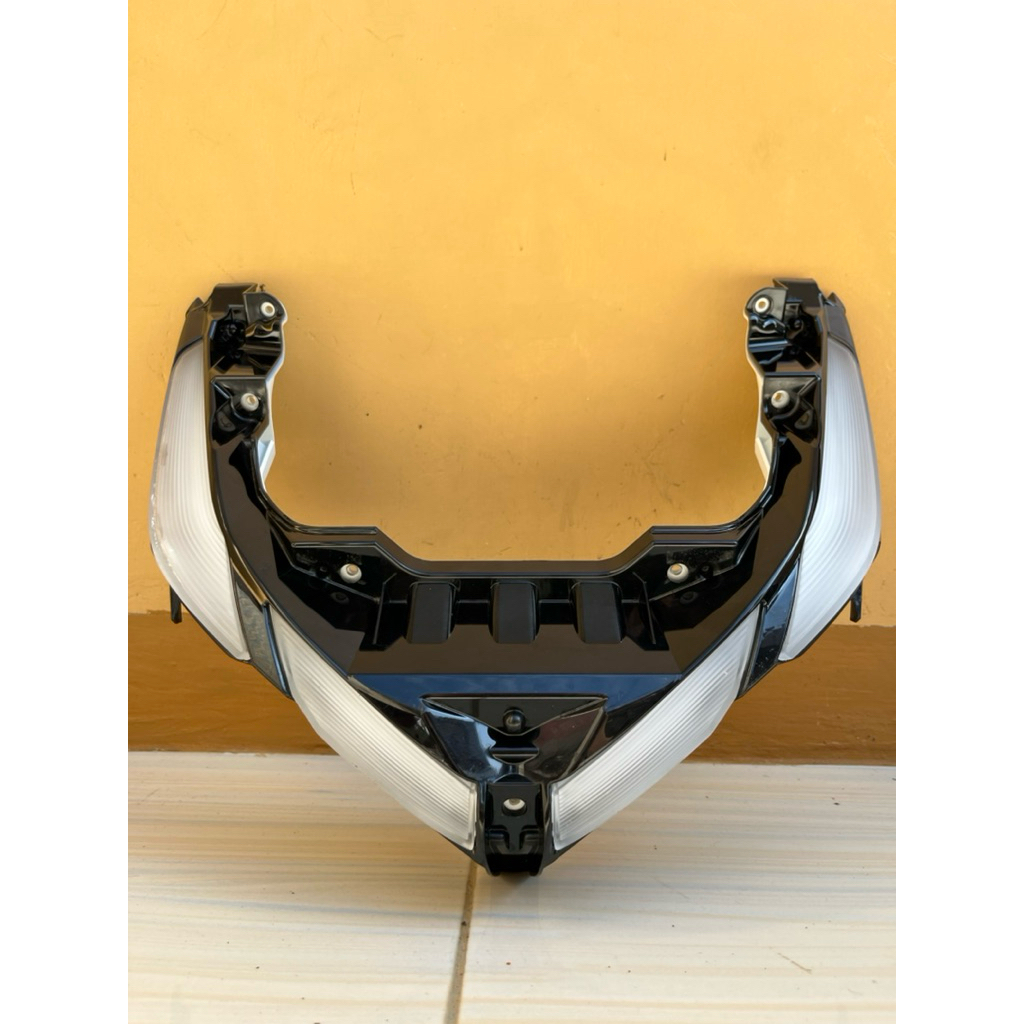 frame alis reflektor lampu depan set aerox 155 new 2021 2024 original second