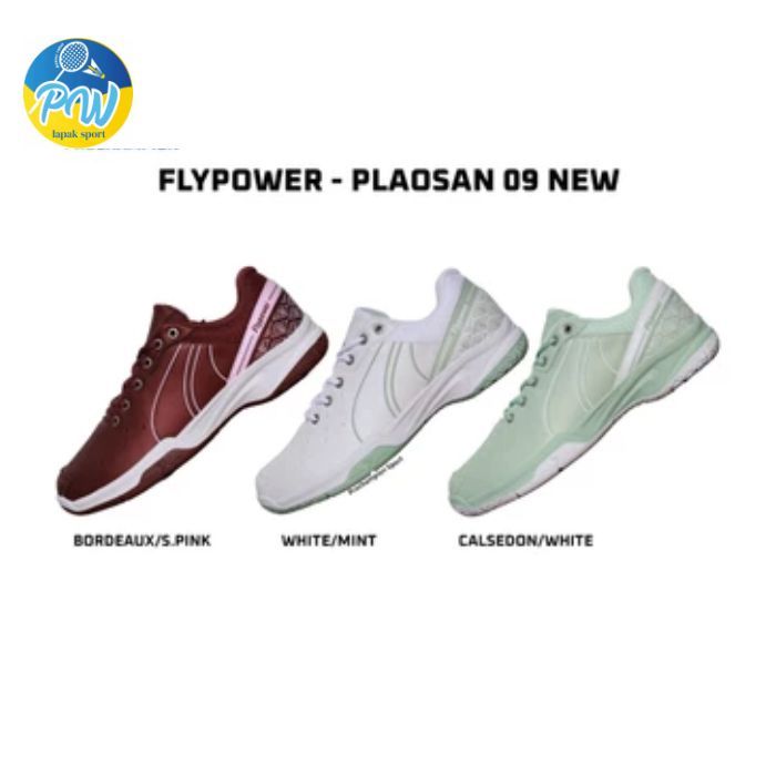 sepatu badminton FLYPOWER NEW PLAOSAN 9