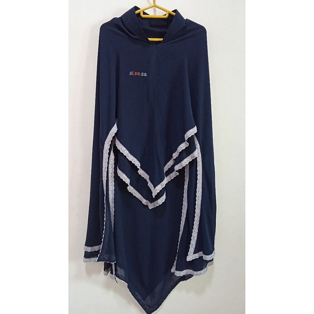 sisesa Khimar preloved si.se.sa navy si se sa