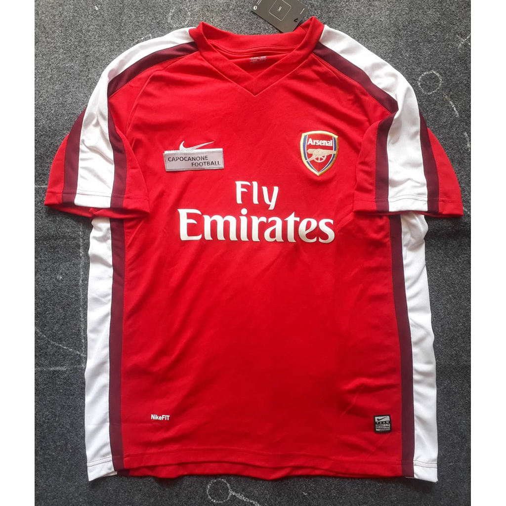 BAJU jERSEY ARSENAL RETRO 2008 2009 2010 2007 08 09 10 07 HOME Blokecore Skena