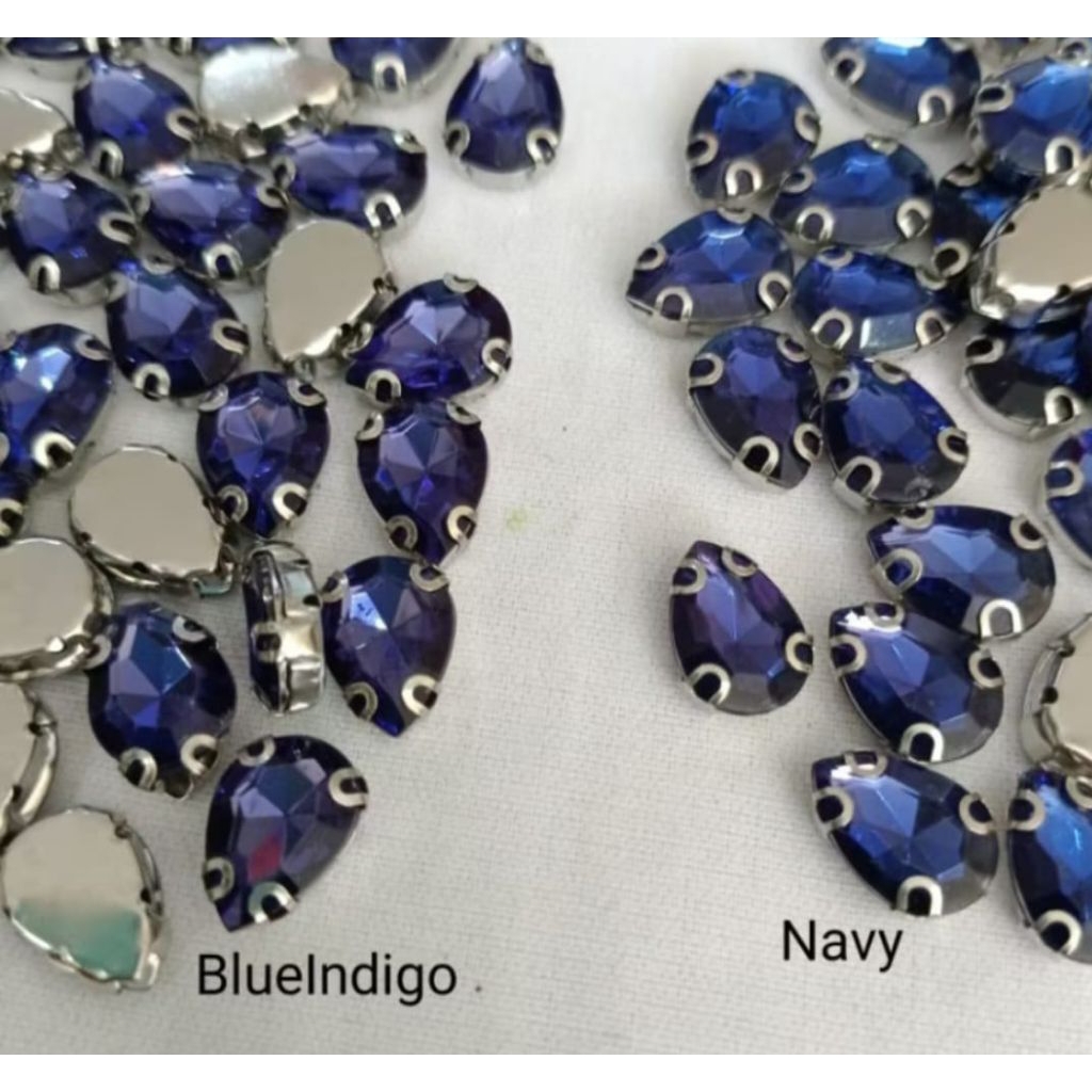 (GROSIR) PAYET DIAMON CANGKANG TETES 10X14mm 1 PACK