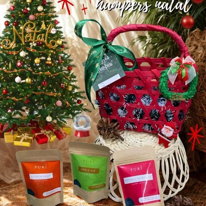 Hampers Natal Teh | Puri Tea Shop | Hampers Natal Premium Murah Semarang| Ready Stock