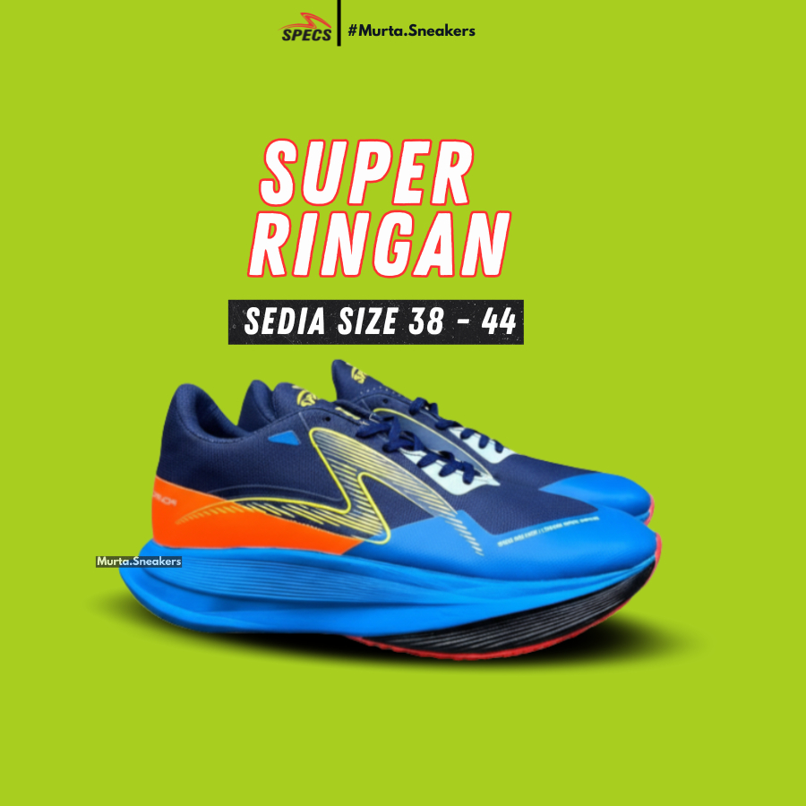 Sepatu Pria Wanita Running Specs Lari Olahraga volley badminton Gym Terbaru Grade Original 100% Puti