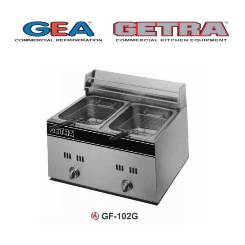 GAS DEEP FRYER GETRA GF102 / PENGGORENG GAS GETRA GF102 (GARANSI)