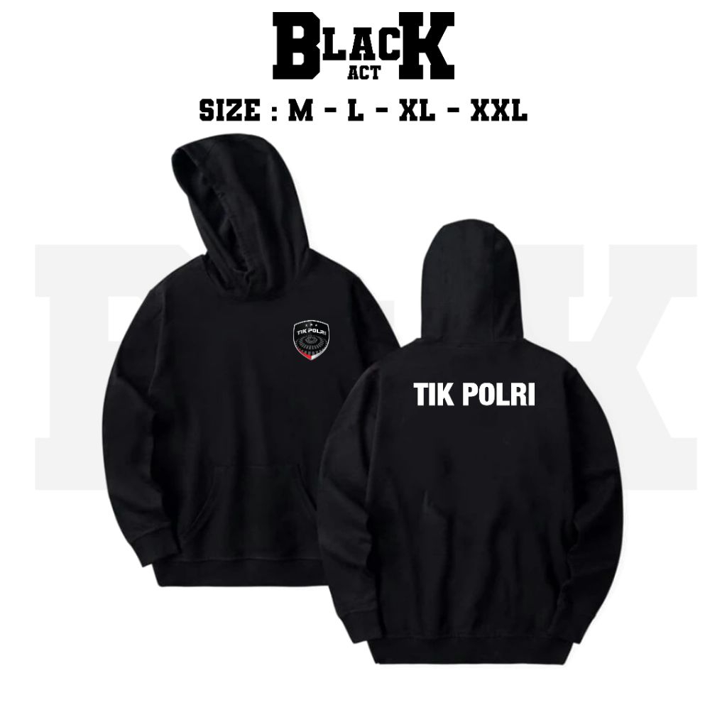 JACKET HOODIE TIK POLRI