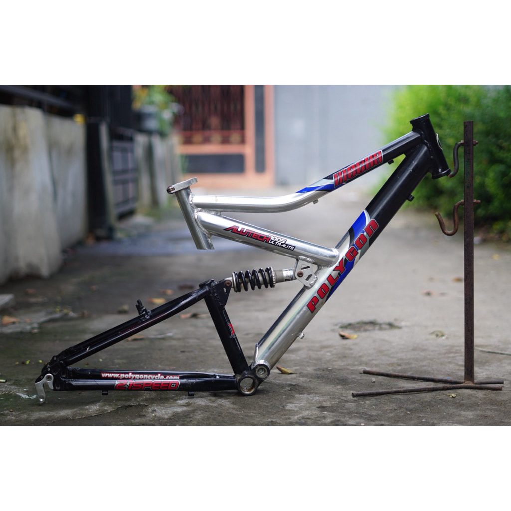 Frame MTB Fullsus Polygon mecha Vintage Alloy UK 26