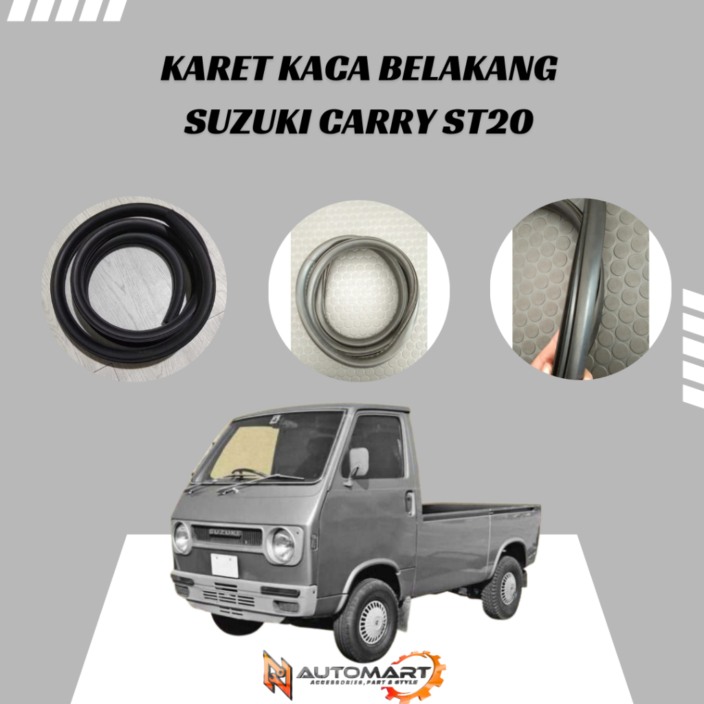 Karet Kaca Belakang Suzuki ST20 | Karet Lis Kaca Belakang Carry ST20